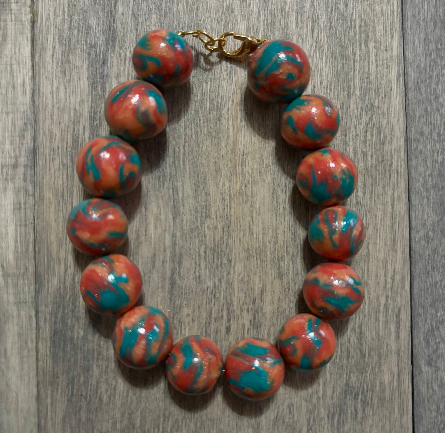 Teal Sunset Bracelet