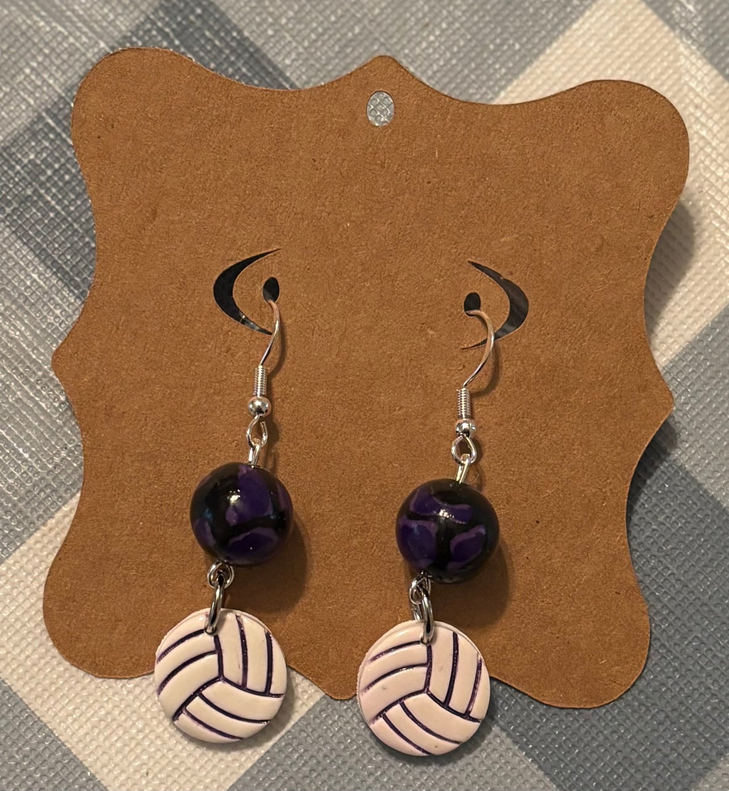 Volleyball Earrings Style 1