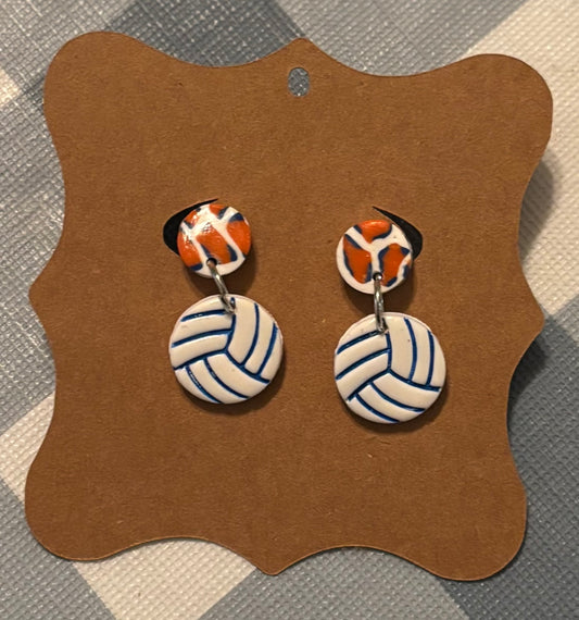 Volleyball Earrings Style 2